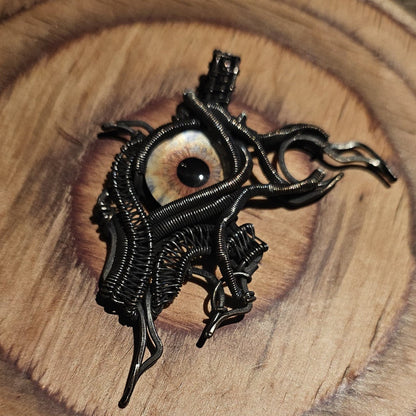Always open eye pendant