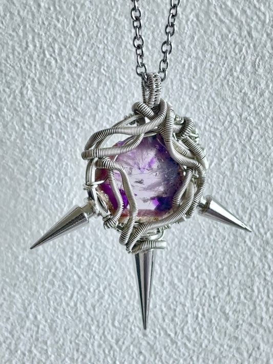 Spikey amethyst