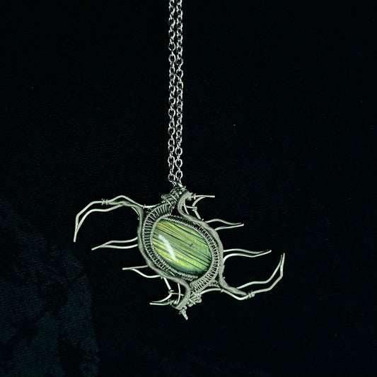 Spikey Labradorite Glitchy Star 04