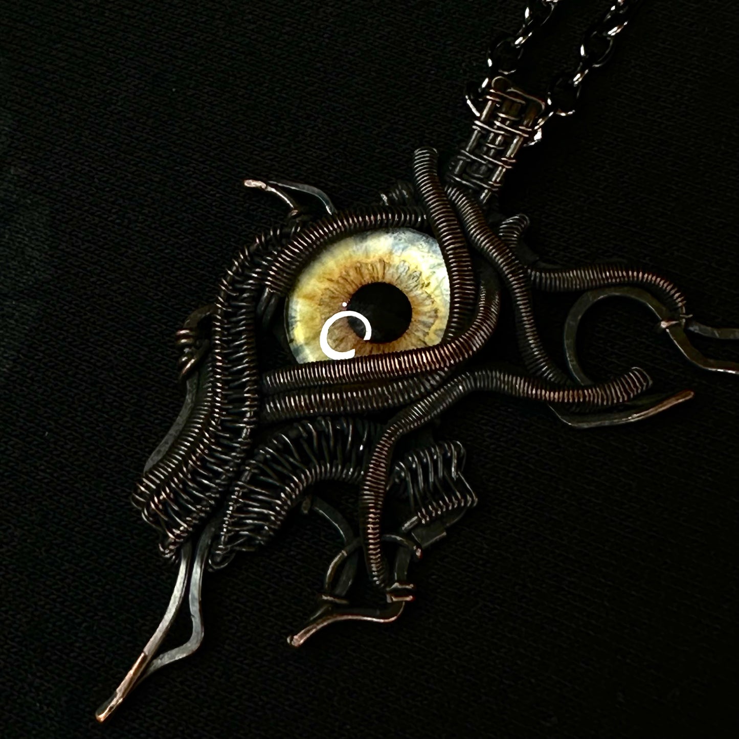 Always open eye pendant